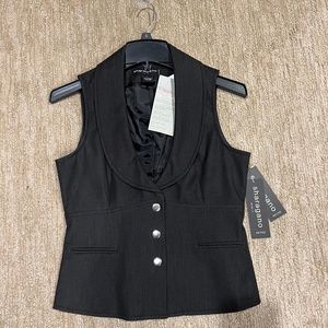 Charcoal grey vest